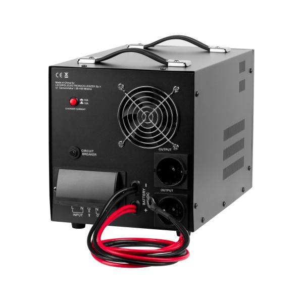 Zasilacz awaryjny KEMOT PROsinus-3500/48  przetwornica z czystym przebiegiem sinusoidalnym i funkcją ładowania  48V 230V 3500VA/2400W