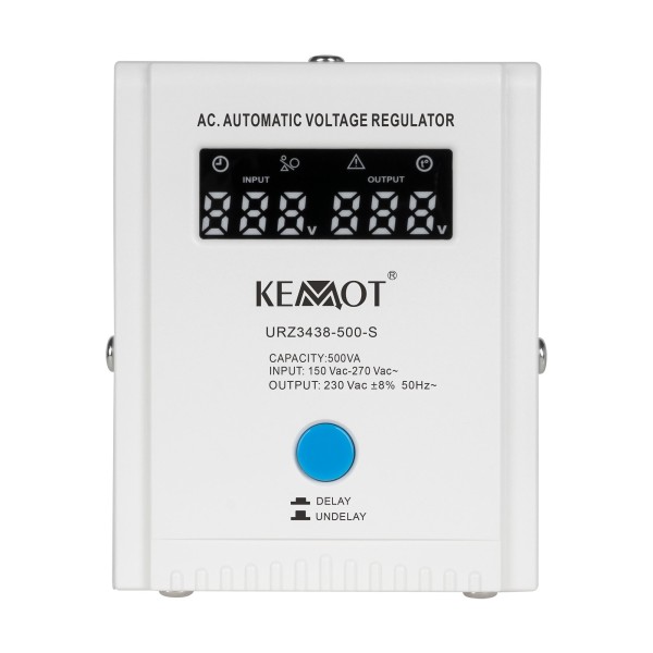Automatyczny stabilizator napięcia  KEMOT SER-1000-S , precyzja 8%
