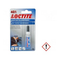 Klej cyjanoakrylowy LOCTITE 401 IDH: 195904