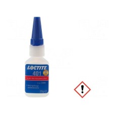 Klej cyjanoakrylowy LOCTITE 401 IDH: 1924111