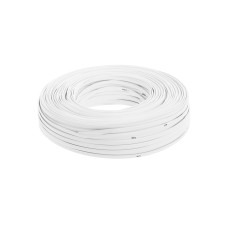 Kabel telefoniczny 6C biały 100m LXK513