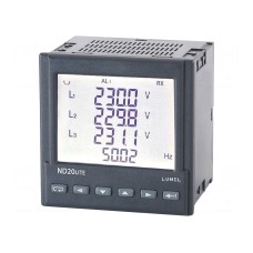 Miernik: parametrów sieci LUMEL ND20LITE22100M1