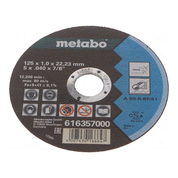 Tarcza tnąca METABO 616359000