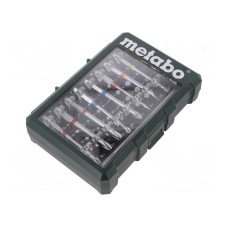 Zestaw narzędzi: końcówki wkrętakowe METABO 626704000