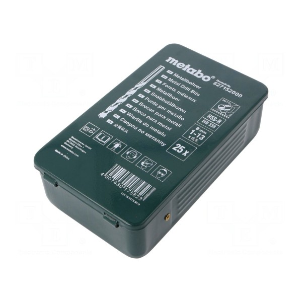 Zestaw wierteł METABO 627152000
