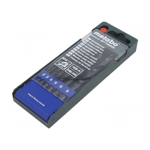 Zestaw wierteł METABO 627160000