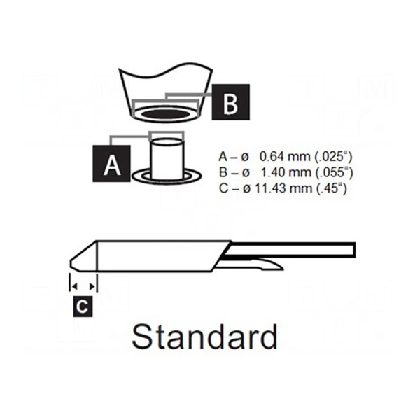 Grot: do rozlutownic METCAL DSC-9CN0006S