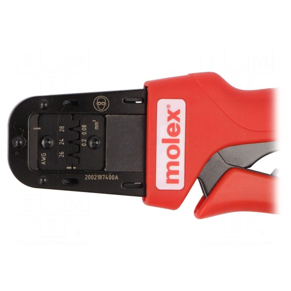 Narzędzie: do zaciskania MOLEX 2002187400
