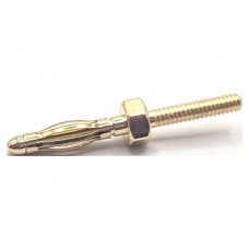 Złącze laboratoryjne: bananowe 2mm MUELLER ELECTRIC BU-168-M2-10MM