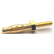 Złącze laboratoryjne: bananowe 4mm MUELLER ELECTRIC BU-168-M3-10MM