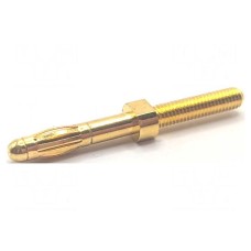 Złącze laboratoryjne: bananowe 3mm MUELLER ELECTRIC BU-168-M3-13MM