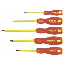 Wkrętak: izolowany-zestaw NEO TOOLS 04-220