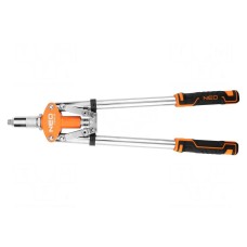 Zestaw narzędzi: nitownica ręczna NEO TOOLS 18-106-1