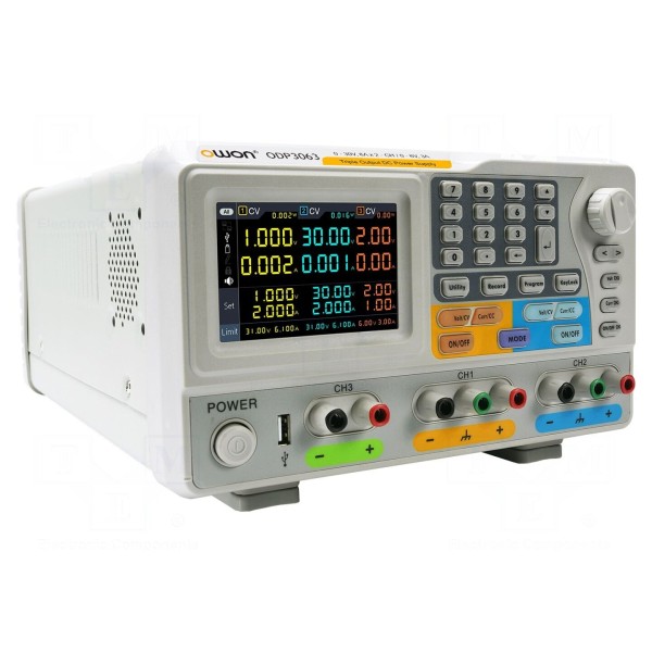Zasilacz laboratoryjny: programowalny OWON ODP3063