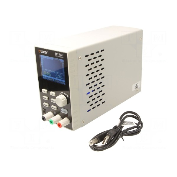 Zasilacz laboratoryjny: programowalny OWON SPE3102