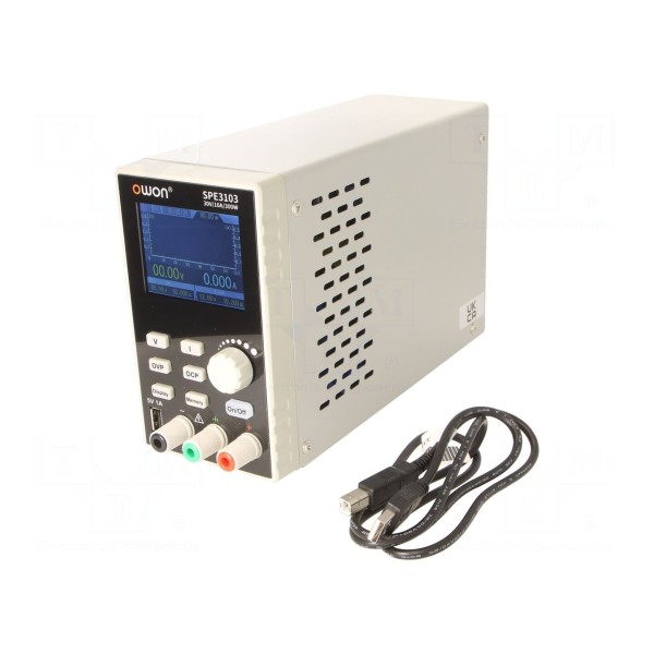 Zasilacz laboratoryjny: programowalny OWON SPE3103