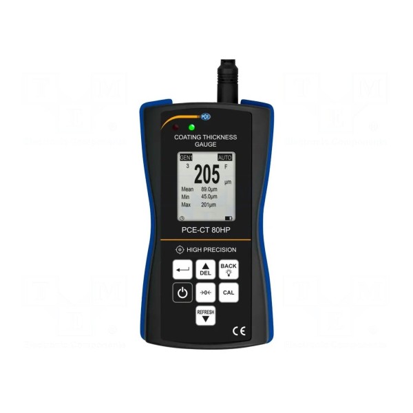 Tester: grubości PCE INSTRUMENTS PCE-CT 80HP-FN2D5