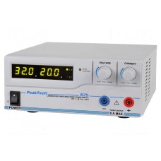 Zasilacz laboratoryjny: programowalny PEAKTECH P 1575