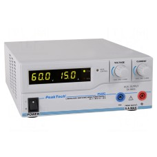 Zasilacz laboratoryjny: programowalny PEAKTECH P 1585