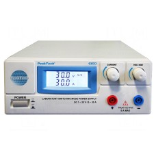 Zasilacz laboratoryjny: standardowy PEAKTECH P 6160