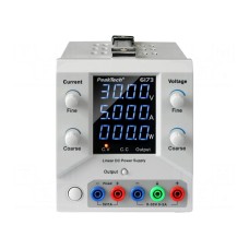 Zasilacz laboratoryjny: standardowy PEAKTECH P 6173