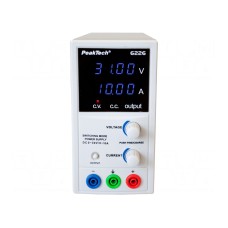 Zasilacz laboratoryjny: standardowy PEAKTECH P 6226