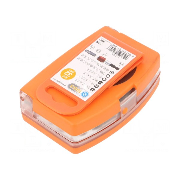 Zestaw narzędzi: końcówki wkrętakowe PG TOOLS PG32A