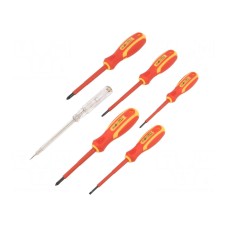 Wkrętak: izolowany-zestaw PG TOOLS PGT020