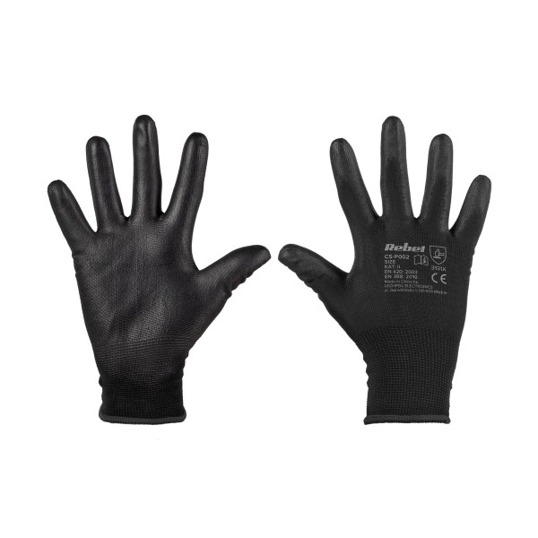 Rękawice robocze poliuretanowe CS-P002  r.10 XL (2kpl.)