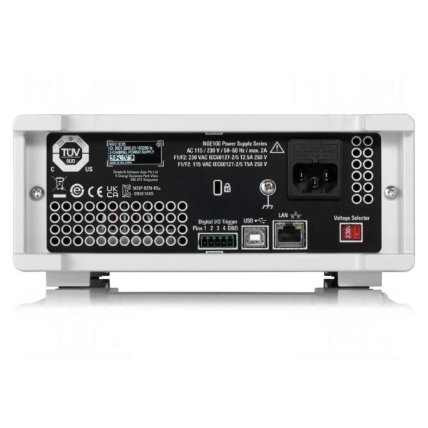 Zasilacz laboratoryjny: programowalny ROHDE & SCHWARZ NGE-COM3B