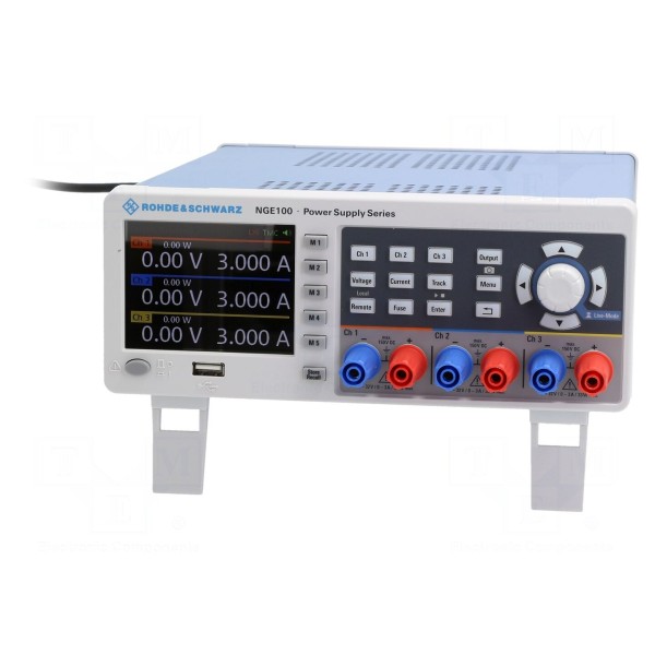 Zasilacz laboratoryjny: programowalny ROHDE & SCHWARZ NGE103B