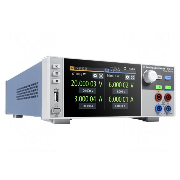 Zasilacz laboratoryjny: programowalny ROHDE & SCHWARZ NGL202