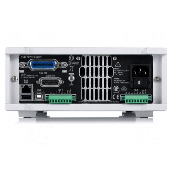 Zasilacz laboratoryjny: programowalny ROHDE & SCHWARZ NGM-COM2B