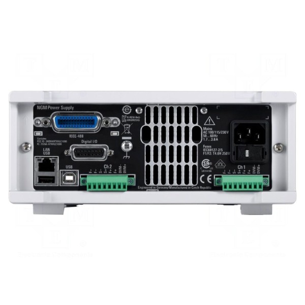 Zasilacz laboratoryjny: programowalny ROHDE & SCHWARZ NGM201-G
