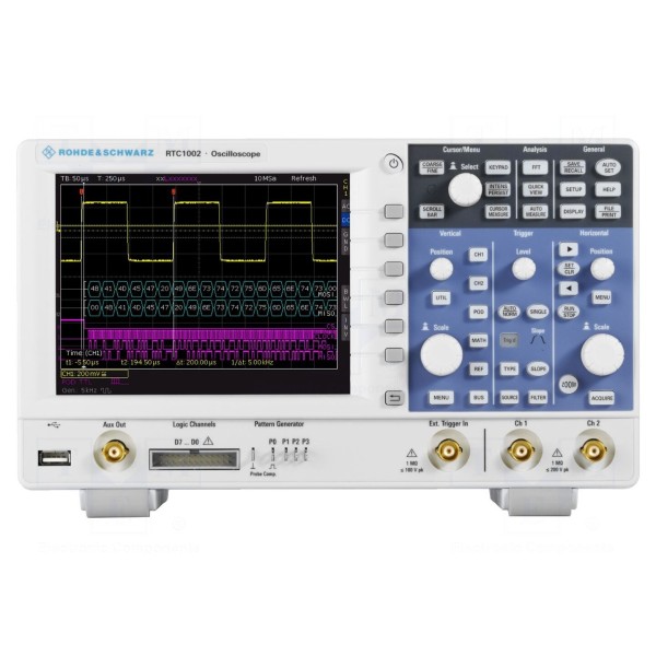 Oscyloskop: sygnałów mieszanych ROHDE & SCHWARZ RTC1K-302M