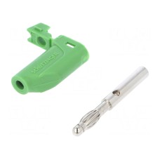 Złącze laboratoryjne: bananowe 4mm SCHÜTZINGER FK 15 S NI / GN