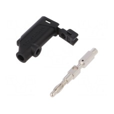 Złącze laboratoryjne: bananowe 4mm SCHÜTZINGER FK 20 S NI / 2.5 / SW
