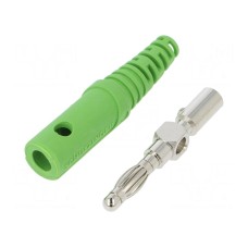 Złącze laboratoryjne: bananowe 4mm SCHÜTZINGER FK 8 S NI / GN