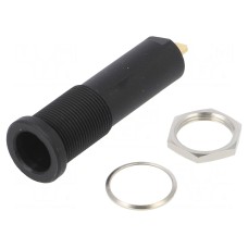 Złącze laboratoryjne: bananowe 4mm SCHÜTZINGER HSEB3125LAU-SW