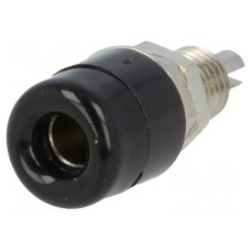 Złącze laboratoryjne: bananowe 4mm SCHÜTZINGER IBU 401 NI / SW
