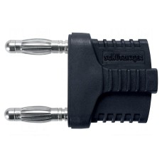 Złącze laboratoryjne: bananowe 4mm SCHÜTZINGER KURZ 19-4 IG MB NI / SW