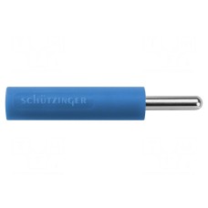 Złącze laboratoryjne: bananowe 4mm SCHÜTZINGER LB 4-2.8X2 NI / 10 / BL