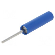 Złącze laboratoryjne: bananowe 4mm SCHÜTZINGER LB 4-1.5 S NI / 20 / BL