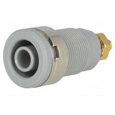 Złącze laboratoryjne: bananowe 4mm SCHÜTZINGER SEB 6445 AU / GR