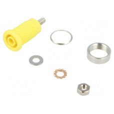 Złącze laboratoryjne: bananowe 4mm SCHÜTZINGER SEB 6445 NI / GE