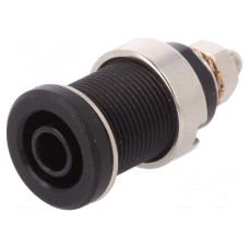 Złącze laboratoryjne: bananowe 4mm SCHÜTZINGER SEB 6445 NI / SW
