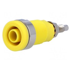 Złącze laboratoryjne: bananowe 4mm SCHÜTZINGER SEB 6446 NI / GE