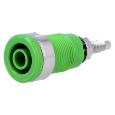 Złącze laboratoryjne: bananowe 4mm SCHÜTZINGER SEB 6446 NI / GN