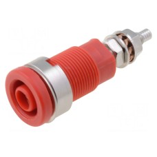Złącze laboratoryjne: bananowe 4mm SCHÜTZINGER SEB 6446 NI / RT