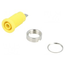Złącze laboratoryjne: bananowe 4mm SCHÜTZINGER SEB 7077 NI / GE